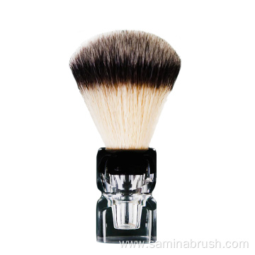 Vegan friendly synthetic shaving brush